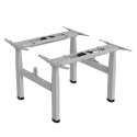 Biurko elektryczne podwójne regulacja wys. Ergo Office, max wys 128cm, max 125kg x2, bez blatu do pracy stojąco siedzącej (2 czę