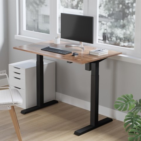 Biurko elektryczne regulacja wys. Ergo Office, max wys 123cm, max - 70 kg, bez blatu do pracy stojąco siedzącej, czarne, ER-403B Biurko elektryczne regulacja wys. Ergo Office, max wys 123cm, max - 70 kg, bez blatu do pracy stojąco siedzącej, czarne, ER-403B