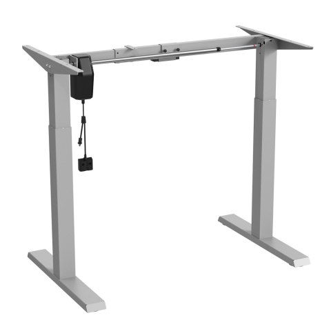 Biurko elektryczne regulacja wys. Ergo Office, max wys 123cm, max - 70 kg, bez blatu do pracy stojąco siedzącej, szare, ER-403G Biurko elektryczne regulacja wys. Ergo Office, max wys 123cm, max - 70 kg, bez blatu do pracy stojąco siedzącej, szare, ER-403G