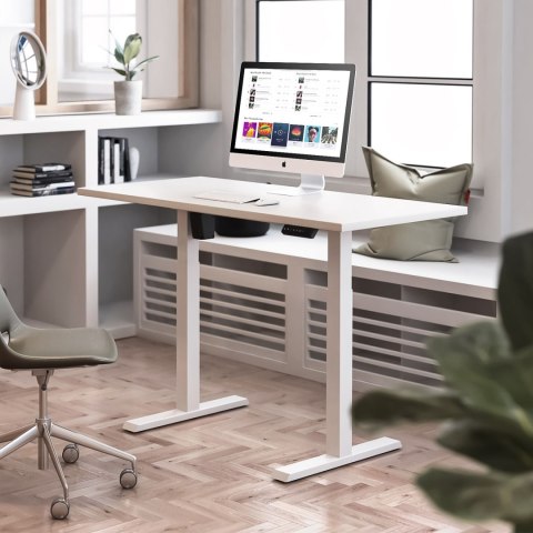 Biurko elektryczne z regulacją wys Ergo Office, szare, max wys 123cm , 80 kg - bez blatu, do pracy stojąco siedzącej, ER-433 Biurko elektryczne z regulacją wys Ergo Office, szare, max wys 123cm , 80 kg - bez blatu, do pracy stojąco siedzącej, ER-433