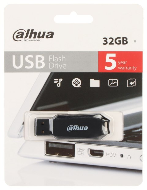 PENDRIVE USB-U176-20-32G 32 GB USB 2.0 DAHUA PENDRIVE USB-U176-20-32G 32 GB USB 2.0 DAHUA