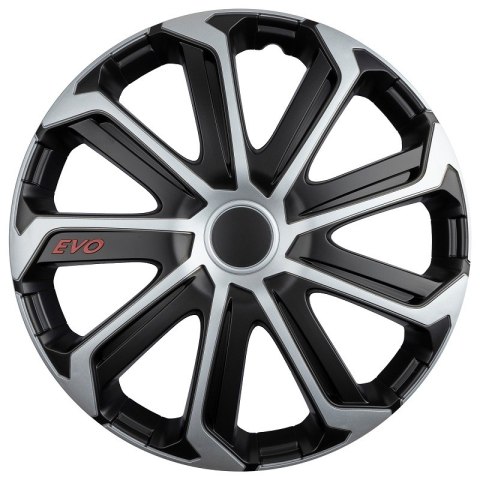 Kołpak samochodowy evo black&silver 14" cali Kołpak samochodowy evo black&silver 14" cali