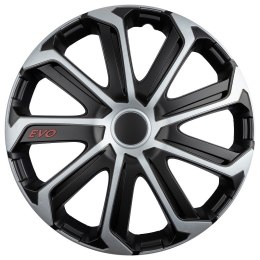 Kołpak samochodowy evo black&silver 16
