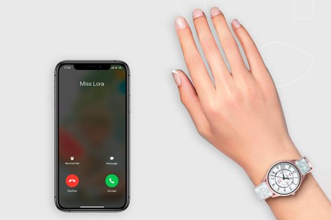 Smartwatch KIESLECT Lora Pink Smartwatch KIESLECT Lora Pink