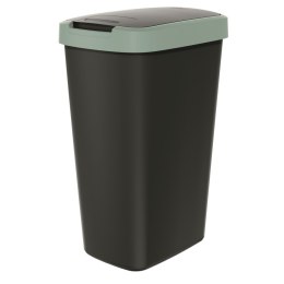 Kosz na śmieci COMPACTA Q - jansy zielony 45l