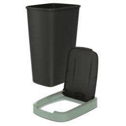 Kosz na śmieci COMPACTA Q - jansy zielony 45l
