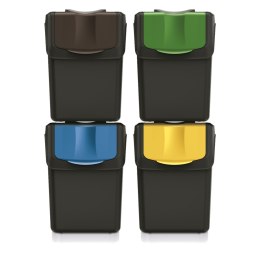 Kosz na śmieci Keden SORTI BOX - czarny recykling