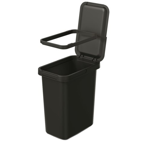 Kosz na śmieci SYSTEMA - czarny recykling Kosz na śmieci SYSTEMA - czarny recykling