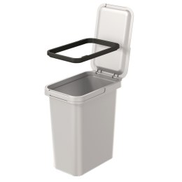 Kosz na śmieci SYSTEMA - popielaty