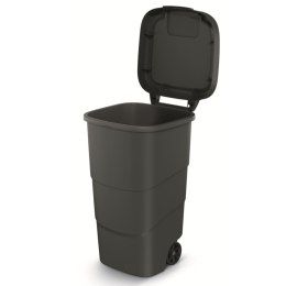 Kosz ogrodowy WHEELER 110 L - czarny recykling