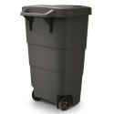 Kosz ogrodowy WHEELER 110 L - czarny recykling