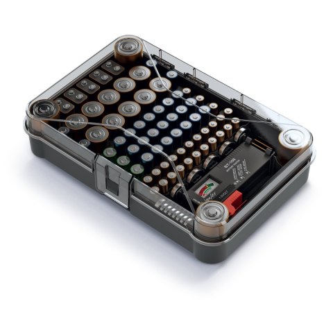 Organizer na baterie z testerem baterii Kistenberg Battery Box KBBT Organizer na baterie z testerem baterii Kistenberg Battery Box KBBT
