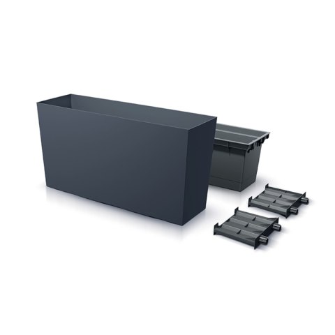 Doniczka URBI CASE MIDDLE - antracytowy Doniczka URBI CASE MIDDLE - antracytowy