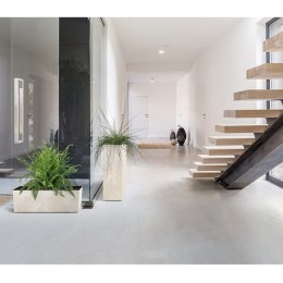 Doniczka URBI CASE TOWER BETON EFFECT - 
antracytowy