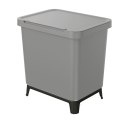 Kosz na śmieci SYSTEMA - smooth gray