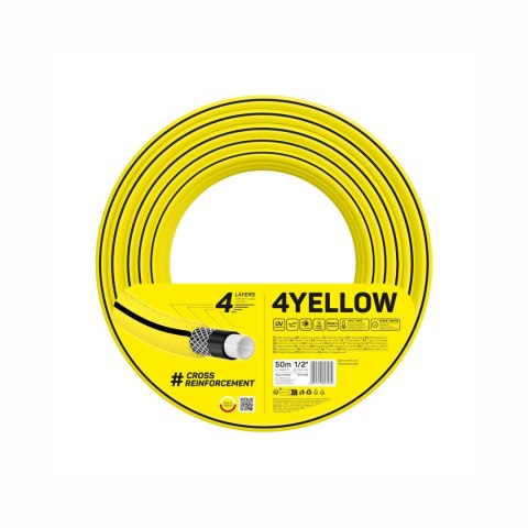 Wąż ogrodowy Cellfast 4YELLOW 1/2" 50m Wąż ogrodowy Cellfast 4YELLOW 1/2" 50m