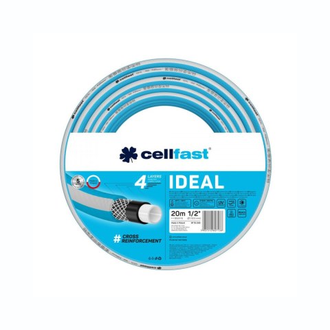 Wąż ogrodowy Cellfast IDEAL 1/2" 20m Wąż ogrodowy Cellfast IDEAL 1/2" 20m