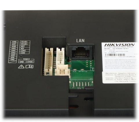 PANEL WEWNĘTRZNY Wi-Fi / IP DS-KH6351-WTE1 Hikvision PANEL WEWNĘTRZNY Wi-Fi / IP DS-KH6351-WTE1 Hikvision
