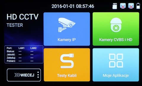 WIELOFUNKCYJNY TESTER CCTV CS-HB-30H WIELOFUNKCYJNY TESTER CCTV CS-HB-30H