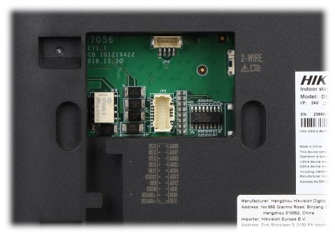 ZESTAW WIDEODOMOFONOWY DS-KIS702Y Hikvision ZESTAW WIDEODOMOFONOWY DS-KIS702Y Hikvision