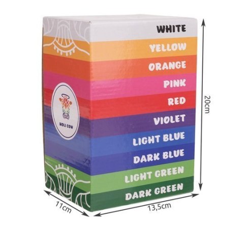 Kolorowy proszek Holi- zestaw 10x100g Kolorowy proszek Holi- zestaw 10x100g