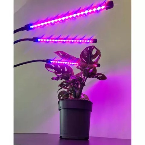 Lampa 20 LED 3szt. do wzrostu roślin Gardlov 19242 Lampa 20 LED 3szt. do wzrostu roślin Gardlov 19242