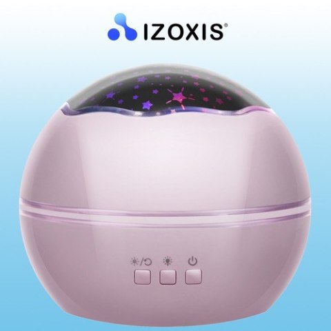 Lampka nocna z projektorem- różowa LP16859 Lampka nocna z projektorem- różowa LP16859