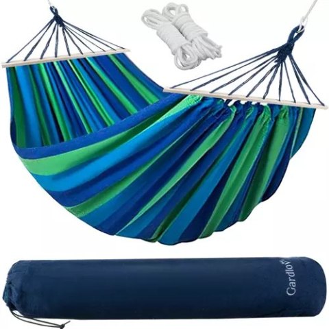 Hamak ogrodowy dwuosobowy 260x160cm Gardlov 21078 Hamak ogrodowy dwuosobowy 260x160cm Gardlov 21078