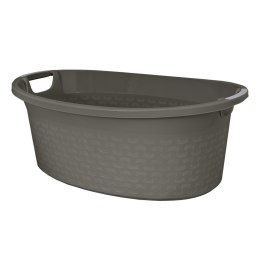 Miska owalna Cotton 60l. ciemnoszary melanż - 1460