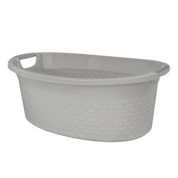 Miska owalna Cotton 60l. jasny szary - 1460