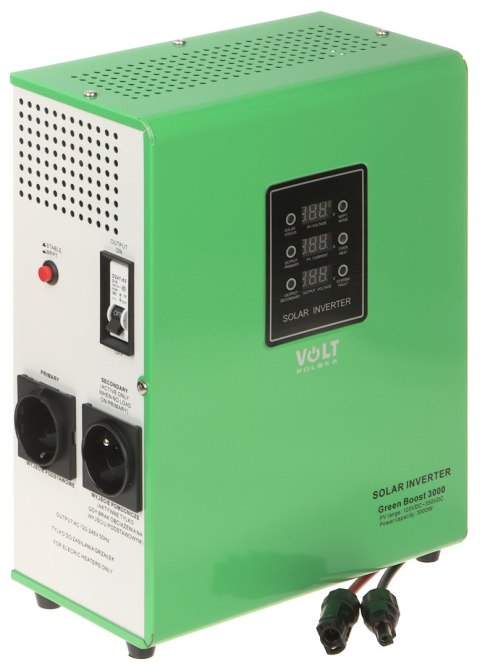 FALOWNIK FOTOWOLTAICZNY OFF-GRID DO ZASILANIA URZĄDZEŃ GRZEWCZYCH MPPT-3000/GREENBOOST VOLT Polska FALOWNIK FOTOWOLTAICZNY OFF-GRID DO ZASILANIA URZĄDZEŃ GRZEWCZYCH MPPT-3000/GREENBOOST VOLT Polska