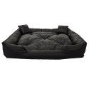 Legowisko dla psa ECCO 130x100 / 145x115 cm czarne