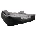 Legowisko dla psa ECCO 130x100 / 145x115 cm szaro-czarne