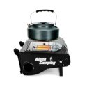 Przenośny piecyk gazowy Alpen Camping, 2w1, zużycie gazu 124g/h, zapłon piezoelektryczny, ICELAND IK-1000 PRO
