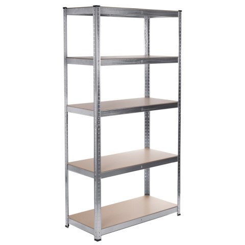 Regał magazynowy metalowy szafka 175 kg x5 180x90x40cm GreenBlue, ocynk, rozkładany, MDF, GB378 Regał magazynowy metalowy szafka 175 kg x5 180x90x40cm GreenBlue, ocynk, rozkładany, MDF, GB378