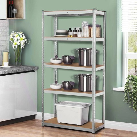 Regał magazynowy metalowy szafka 175 kg x5 180x90x40cm GreenBlue, ocynk, rozkładany, MDF, GB378 Regał magazynowy metalowy szafka 175 kg x5 180x90x40cm GreenBlue, ocynk, rozkładany, MDF, GB378