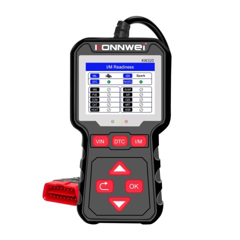 Miernik diagnostyczny, skaner OBD2 Konnwei KW320 Miernik diagnostyczny, skaner OBD2 Konnwei KW320
