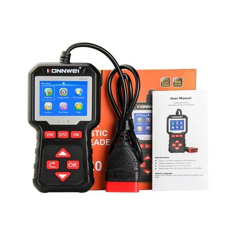 Miernik diagnostyczny, skaner OBD2 Konnwei KW320 Miernik diagnostyczny, skaner OBD2 Konnwei KW320