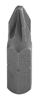 Końcówki wkrętakowe PZ2 x 25 mm, 100 szt.