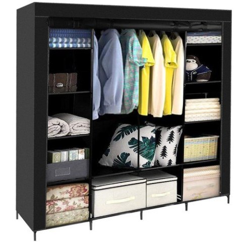 Szafa materiałowa składana 170x170cm Ruhhy 21744 Szafa materiałowa składana 170x170cm Ruhhy 21744
