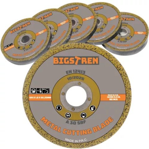 Tarcza do cięcia metalu- 50szt. Bigstren 21639 Tarcza do cięcia metalu- 50szt. Bigstren 21639
