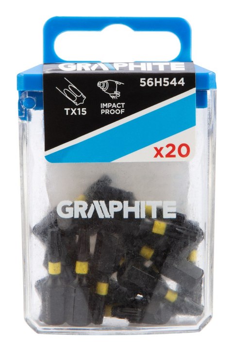 Bity udarowe TX15 x 25 mm, 20 szt. Bity udarowe TX15 x 25 mm, 20 szt.