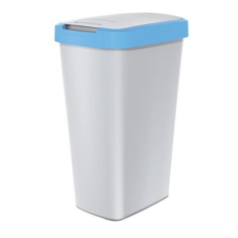Kosz na śmieci COMPACTA Q - jasno niebieski / popiel 45l Keden Kosz na śmieci COMPACTA Q - jasno niebieski / popiel 45l Keden