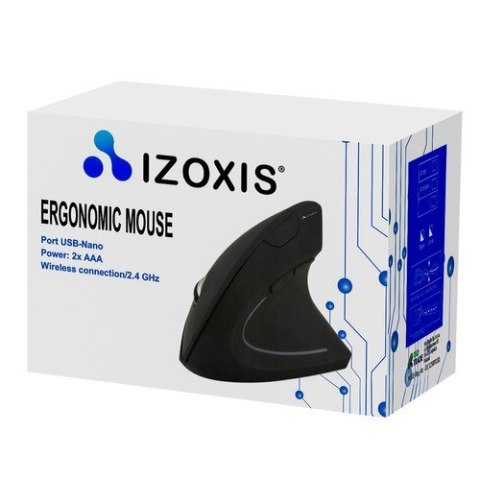 Mysz bezprzewodowa- pionowa Izoxis 21799 Mysz bezprzewodowa- pionowa Izoxis 21799