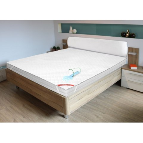 Nakładka, ochraniacz na materac wodoodporna pikowana ultradźwiękowo 160x200cm Medicline Nakładka, ochraniacz na materac wodoodporna pikowana ultradźwiękowo 160x200cm Medicline