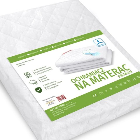 Nakładka, ochraniacz na materac wodoodporna pikowana ultradźwiękowo 80x200cm Medicline Nakładka, ochraniacz na materac wodoodporna pikowana ultradźwiękowo 80x200cm Medicline