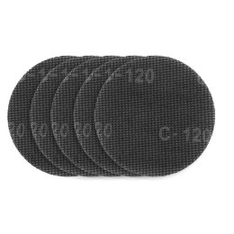 Siatka ścierna do gipsu na rzep 180 mm, K120, 5szt do szlifierki 59G263