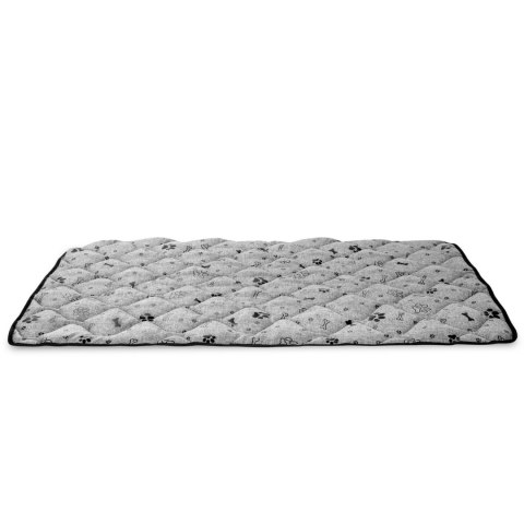 Mata dla psa Kości Czarne 100 x 70 cm Prestige Mata dla psa Kości Czarne 100 x 70 cm Prestige