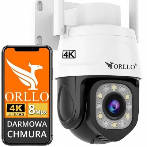 Kamera IP ORLLO Z17 PRO 4K zewnętrzna obrotowa GSM na kartę SIM Kamera IP ORLLO Z17 PRO 4K zewnętrzna obrotowa GSM na kartę SIM