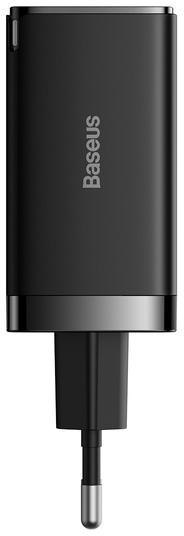 Ładowarka sieciowa Baseus GaN 5 Pro Fast Charger CCGP120201 65W 1x USB-A 2x USB-C PD 3.0 QC 4.0 + kabel USB-C Ładowarka sieciowa Baseus GaN 5 Pro Fast Charger CCGP120201 65W 1x USB-A 2x USB-C PD 3.0 QC 4.0 + kabel USB-C